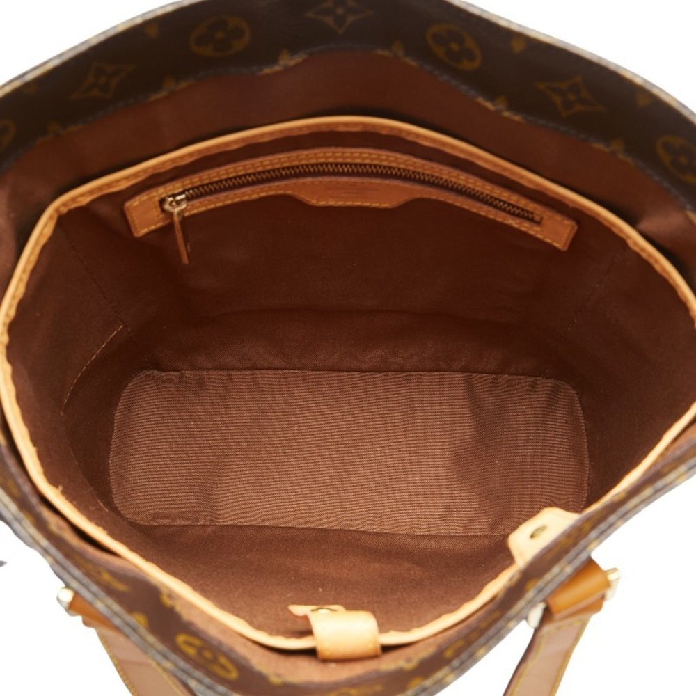 LOUIS VUITTON Authentic Brown Monogram Leather Shoulder Bag - Picture 9 of 14